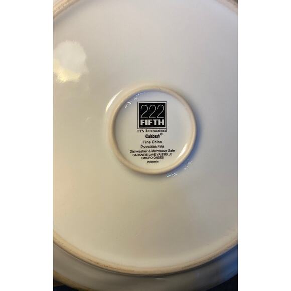 222 Fifth Calabash Serving Bowl NEW - Picture 4 of 4